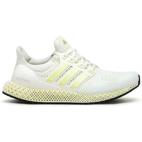 Ultra4D Sneakers with Yellow Inserts - Size 42 2/3 , male, Sizes: 11 1/3 UK - adidas Originals - Modalova