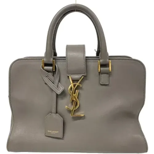 Pre-owned Leather handbags , female, Sizes: ONE SIZE - Yves Saint Laurent Vintage - Modalova