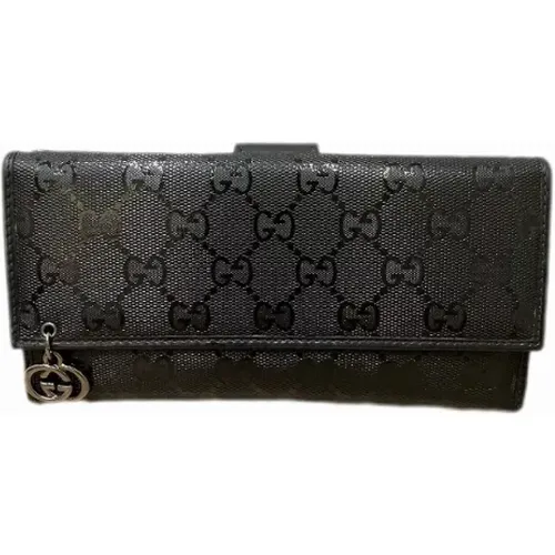 Pre-owned Canvas wallets , female, Sizes: ONE SIZE - Gucci Vintage - Modalova