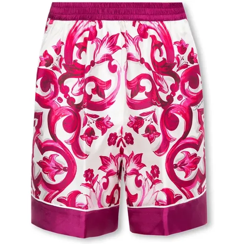 Seiden Shorts Dolce & Gabbana - Dolce & Gabbana - Modalova