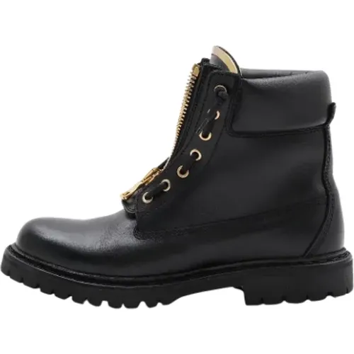 Pre-owned Leder boots - Balmain Pre-owned - Modalova