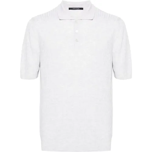 T-shirts and Polos Grey , male, Sizes: 2XL - Tagliatore - Modalova