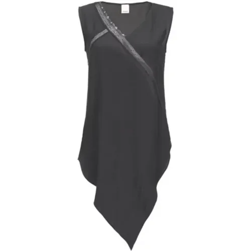 Top Crepe Stil Messgerät , Damen, Größe: XS - pinko - Modalova