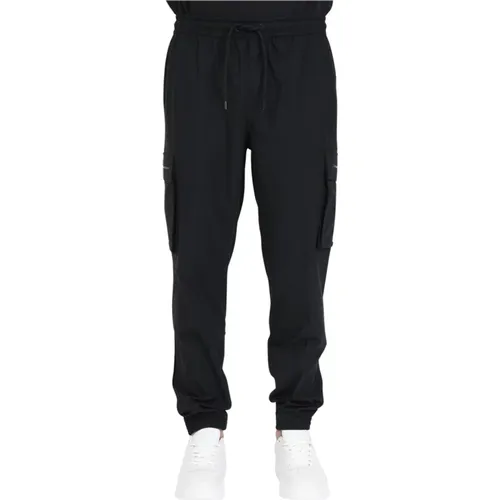 Schwarze Stoffhose mit Taschen - Calvin Klein Jeans - Modalova