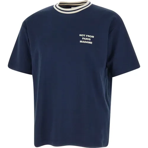 Stilvolle T-Shirts und Polos , Herren, Größe: XL - Drole de Monsieur - Modalova