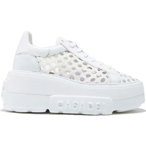Weiße Versilia Nexus Sneaker , Damen, Größe: 35 EU - Casadei - Modalova