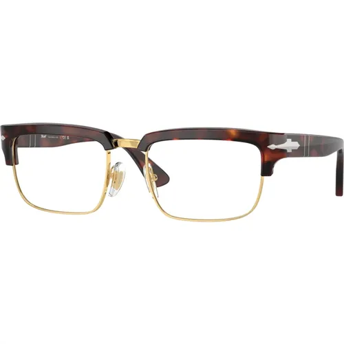 Stilvolle Brille in Trendiger Farbe , unisex, Größe: 54 MM - Persol - Modalova