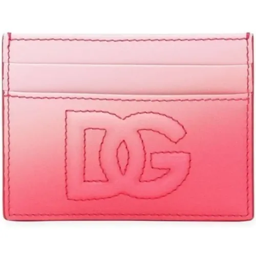 Stilvolle Kartenhalter Brieftasche , Damen, Größe: ONE Size - Dolce & Gabbana - Modalova