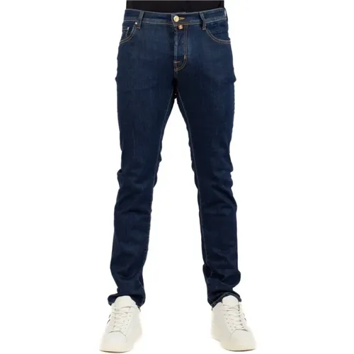 Mens Jeans - Classic Style , male, Sizes: W34, W33, W31, W30, W35, W32 - Jacob Cohën - Modalova