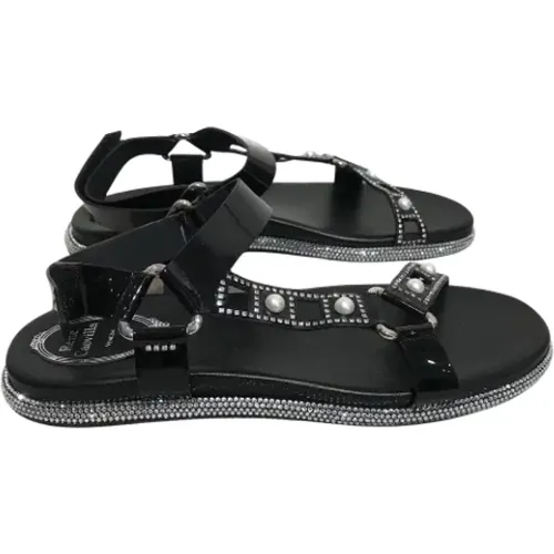 Pre-owned Leder sandals - René Caovilla Pre-owned - Modalova