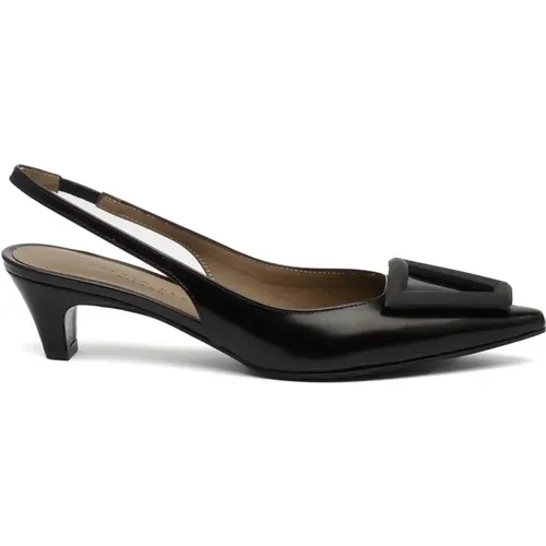 Leather Slingback Dorien Shoes , female, Sizes: 5 1/2 UK, 4 UK, 7 UK, 3 UK, 6 UK - Roberto Festa - Modalova