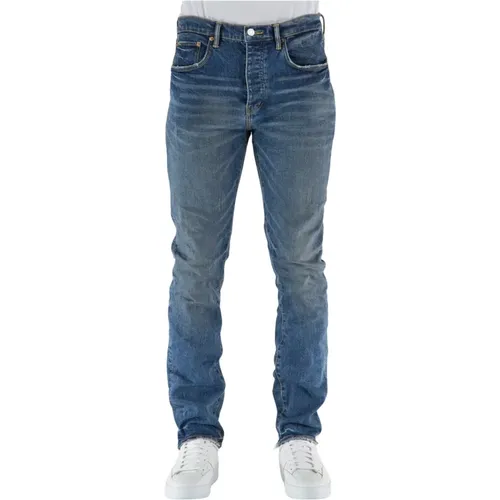 Slim-fit Jeans for Men , male, Sizes: W29 - Purple Brand - Modalova