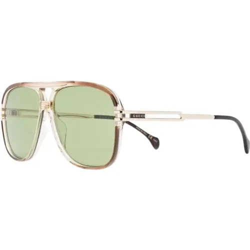 Gg1105S 003 Sunglasses , male, Sizes: 63 MM - Gucci - Modalova