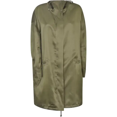 Women's Clothing Jackets & Coats Verde Kaki Ss24 , female, Sizes: S, XS - Max Mara - Modalova