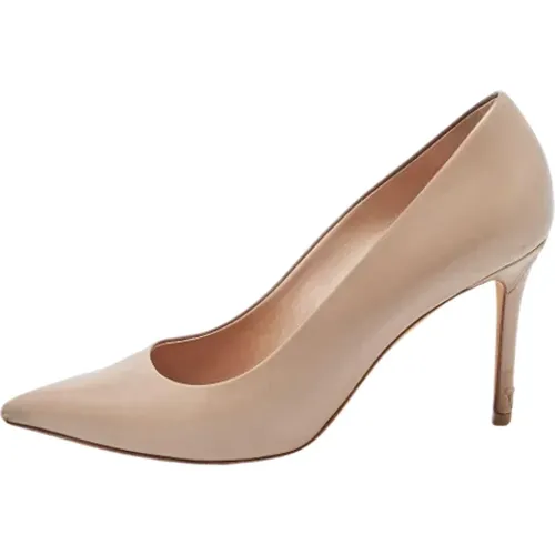 Pre-owned Leather heels , female, Sizes: 4 UK - Celine Vintage - Modalova