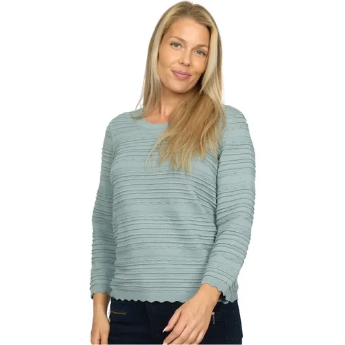 Sweater Lara with Round Neck , female, Sizes: M, L, XL, S, 2XL - 2-Biz - Modalova