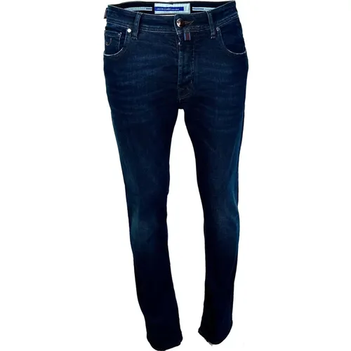 Slim Fit Dark Jeans , male, Sizes: W30 - Jacob Cohën - Modalova