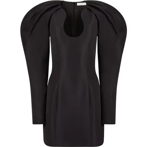 Long Cocoon Sleeve Mini Dress , female, Sizes: XS, L, M, XL, S, 2XS - Nina Ricci - Modalova