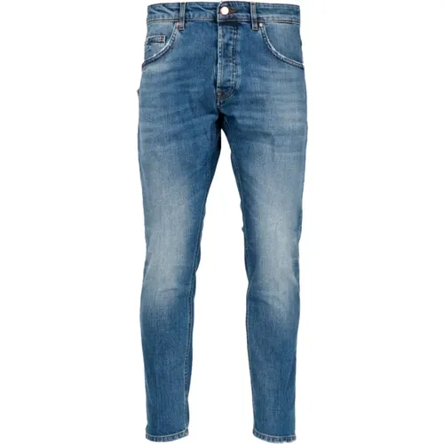 Denim Five-Pocket Weitbein Jeans , Herren, Größe: W33 - Don The Fuller - Modalova