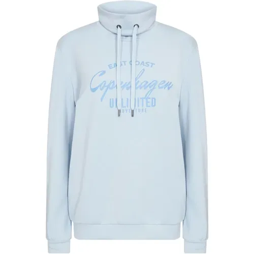 Bequemer Sweatshirt mit Hohem Kragen , Damen, Größe: M - Soyaconcept - Modalova