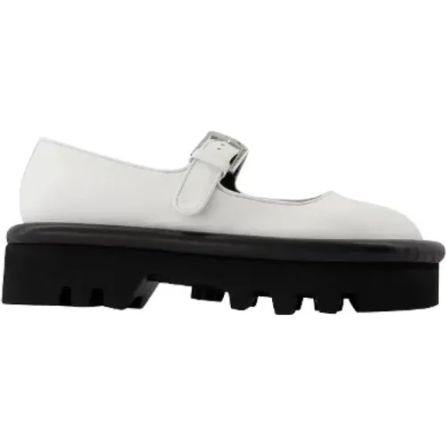 Pre-owned Leather flats , female, Sizes: 7 UK - JW Anderson Pre-owned - Modalova