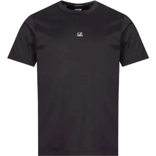 Besondere Kurzarm-T-Shirt , Herren, Größe: XL - C.P. Company - Modalova