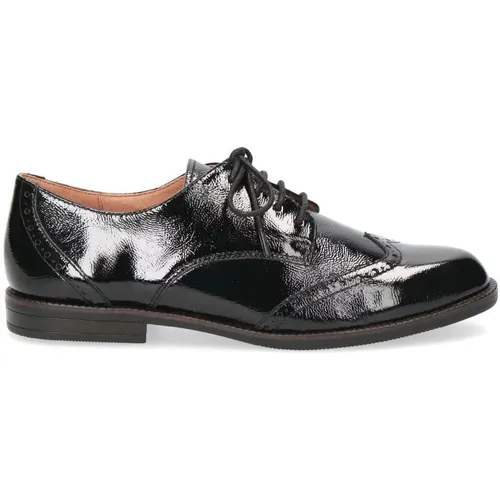 Classic Leather Flats shoes , female, Sizes: 3 UK - Caprice - Modalova