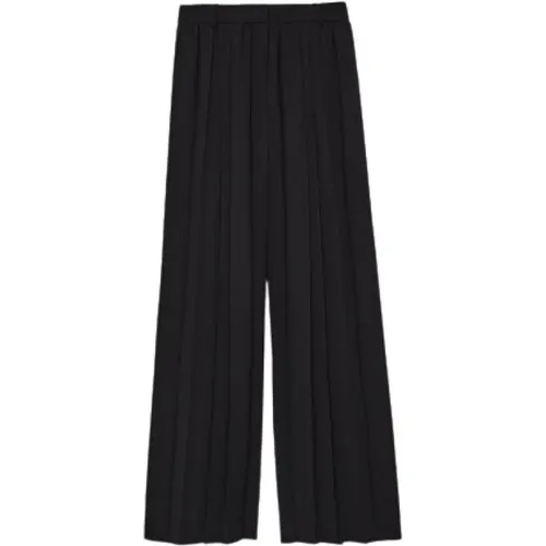 Airy Plissé Tibre Trousers , female, Sizes: M, L, S - joseph - Modalova