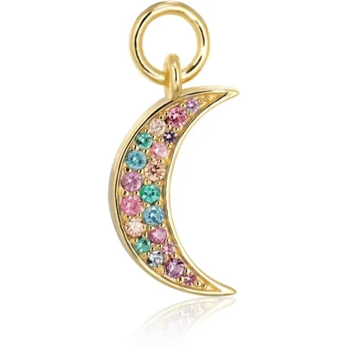 Luna Hoop Charm Ohrringe - Sif Jakobs Jewellery - Modalova