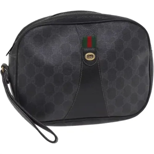 Pre-owned Leather clutches , female, Sizes: ONE SIZE - Gucci Vintage - Modalova