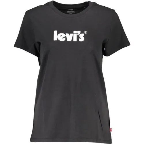 Schwarze Baumwoll Tops T-Shirt Levi's - Levis - Modalova