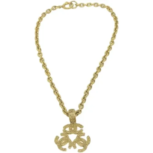 Pre-owned Metal chanel-jewelry , female, Sizes: ONE SIZE - Chanel Vintage - Modalova