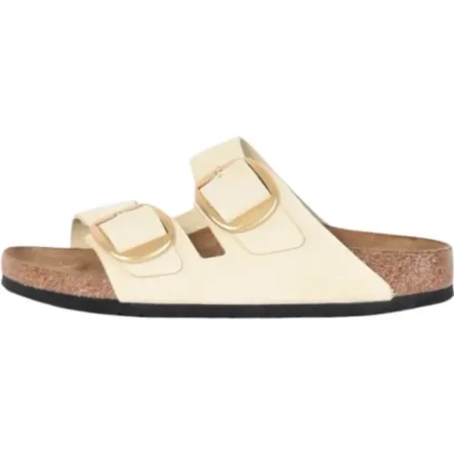 Arizona Big Buckle Leather Sandals , female, Sizes: 5 UK, 6 UK, 3 UK, 7 UK - Birkenstock - Modalova