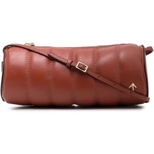 Bags.. Leather , female, Sizes: ONE SIZE - Manu Atelier - Modalova