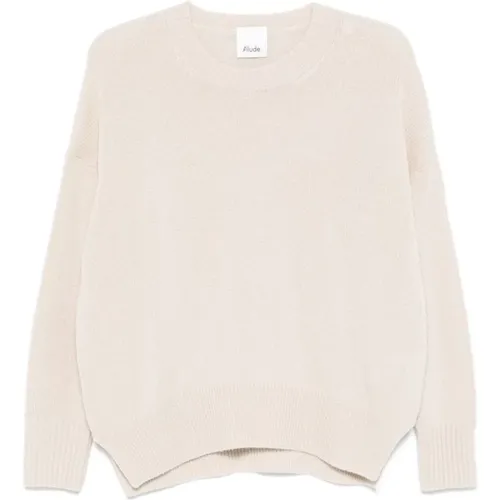 Creme Pullover Kollektion , Damen, Größe: XS - allude - Modalova