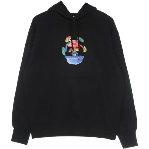 Pop Shrooms Hoodie , male, Sizes: L - Element - Modalova