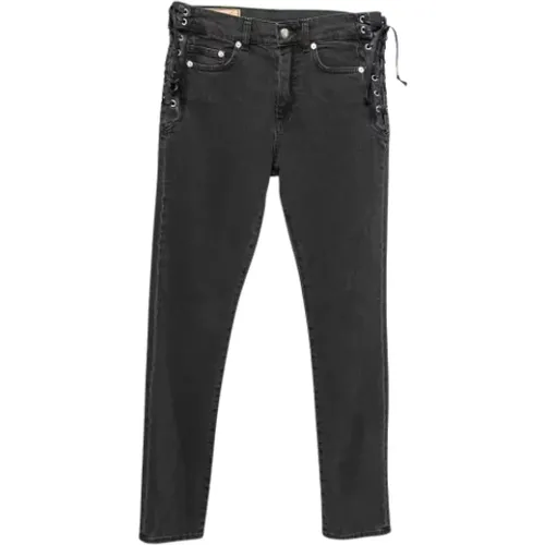 Pre-owned Cotton jeans , female, Sizes: S - Alexander McQueen Pre-owned - Modalova