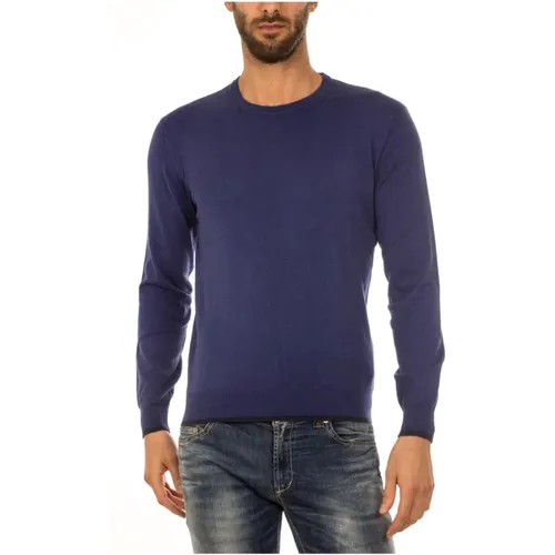 Gemütlicher Strickpullover , Herren, Größe: M - Armani Jeans - Modalova