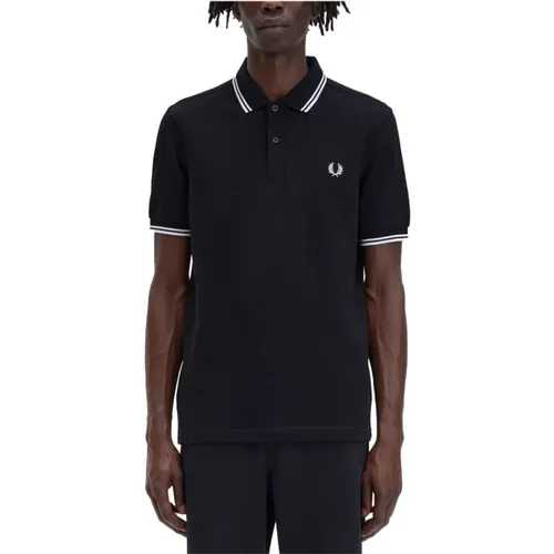 Iconic Twin Tipped Polo Shirt , male, Sizes: 2XL, S, XL, L, M - Fred Perry - Modalova