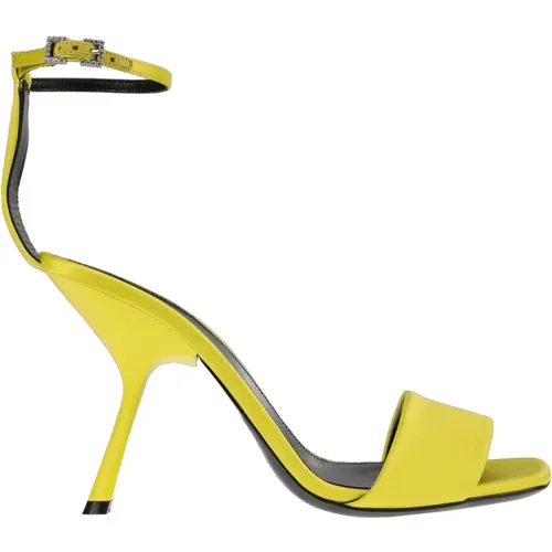 Fluorescent Sandal , female, Sizes: 7 UK, 5 UK, 6 UK, 4 UK, 4 1/2 UK, 5 1/2 UK - Sergio Rossi - Modalova