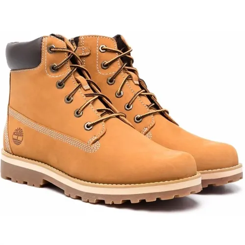 Braune Lederstiefel Timberland - Timberland - Modalova