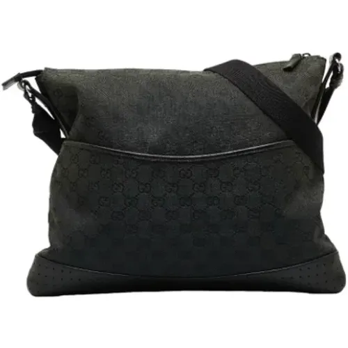 Pre-owned Canvas shoulder-bags , male, Sizes: ONE SIZE - Gucci Vintage - Modalova