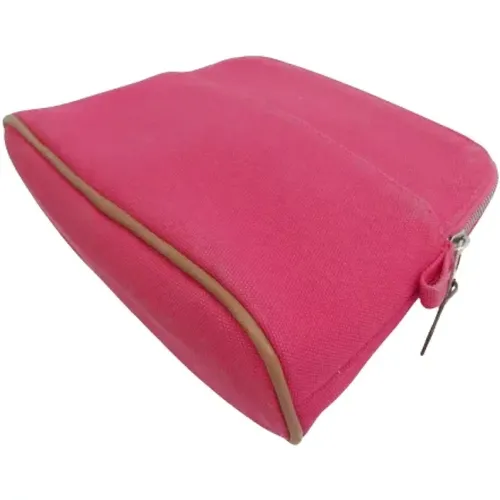 Pre-owned Canvas clutches , ONE Size - Pink - Modalova