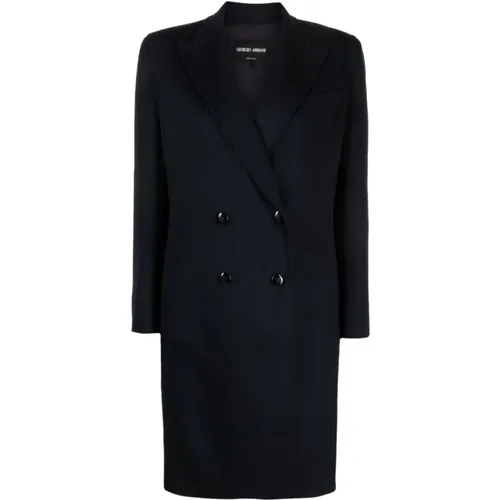 Cappotto , female, Sizes: L - Giorgio Armani - Modalova