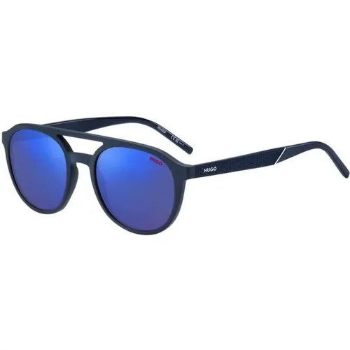 Contemporary Men's Sunglasses with Unique Design , unisex, Sizes: 54 MM - Hugo Boss - Modalova