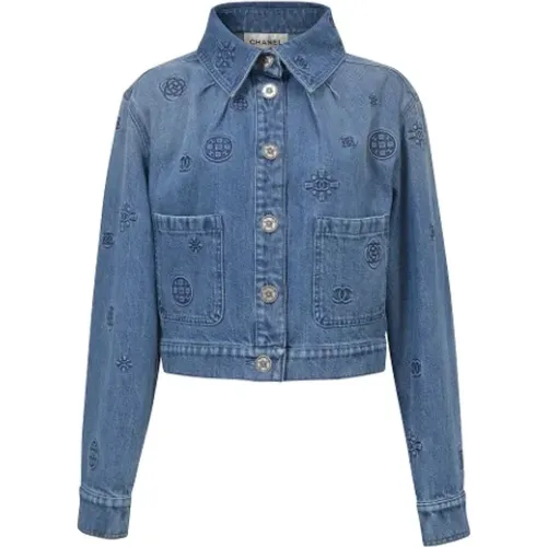 Pre-owned Denim outerwear , female, Sizes: XS - Chanel Vintage - Modalova