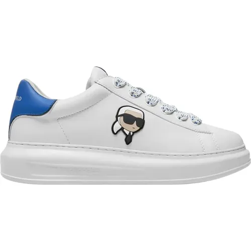 Blue Men's Sneakers Kl52528 , male, Sizes: 10 UK, 7 UK, 6 UK, 9 UK - Karl Lagerfeld - Modalova