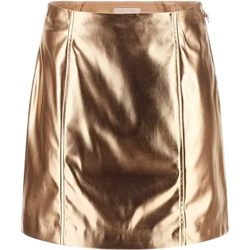 Spiegelrock in Gold Guess - Guess - Modalova