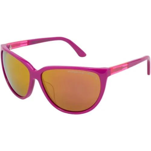 Rosa Azetat Damen Sonnenbrille - Porsche Design - Modalova