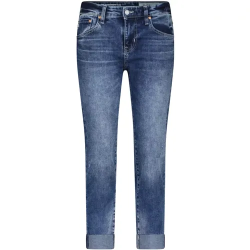 Trendige Slim-Fit Cropped Jeans , Damen, Größe: W25 - adriano goldschmied - Modalova